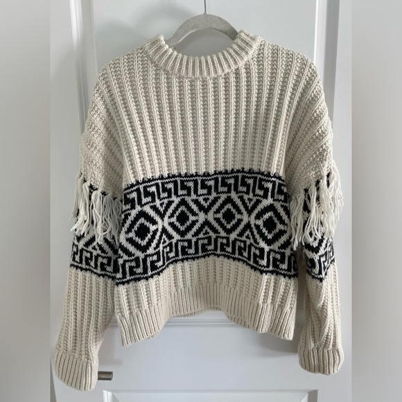 H&M fringe sweater - Picture 1 of 4